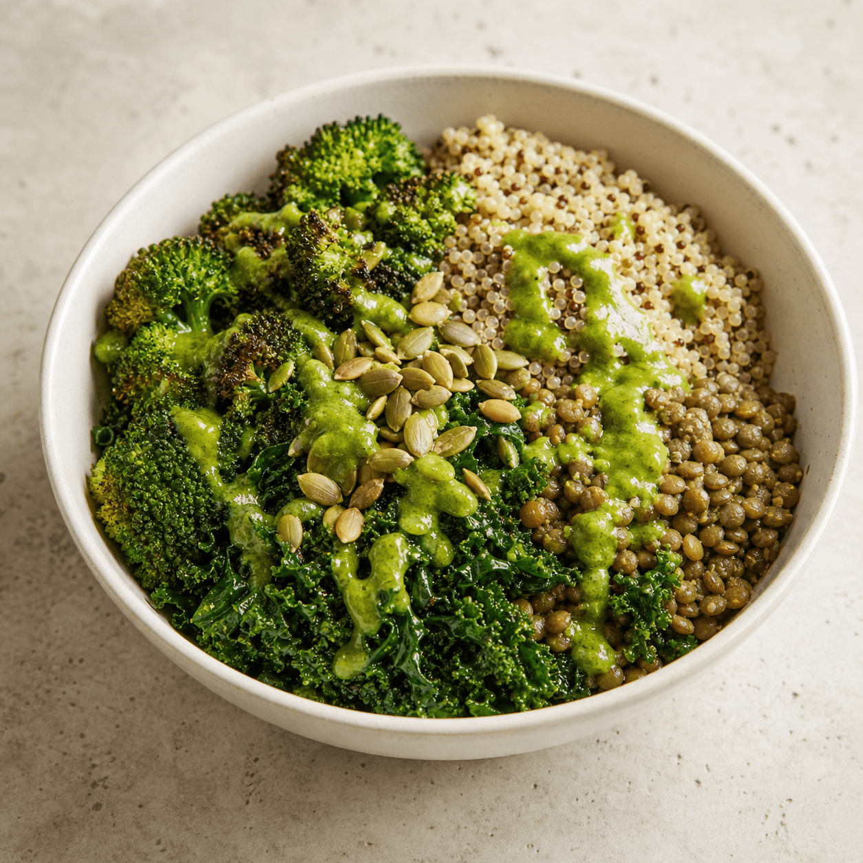 Verde Lentil & Quinoa Bowl